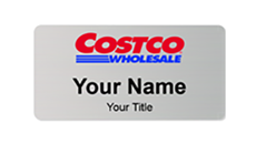 Custom printed name badge